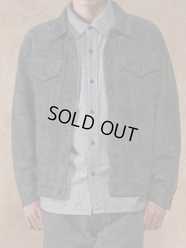 画像3: RATS/SUEDE LEATHER JACKET  GRAY