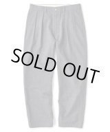 画像: FTC/WOOL SLACKS PANT  CHARCOAL