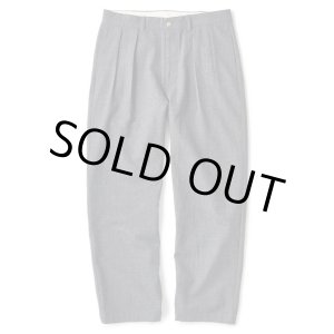 画像: FTC/WOOL SLACKS PANT  CHARCOAL
