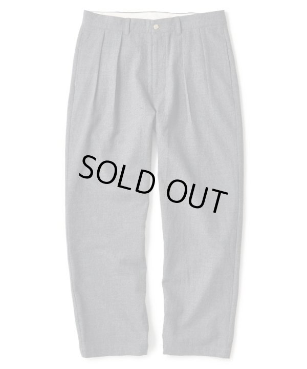 画像1: FTC/WOOL SLACKS PANT  CHARCOAL