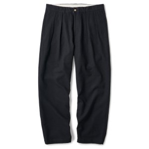 画像: FTC/WOOL SLACKS PANT  BLACK