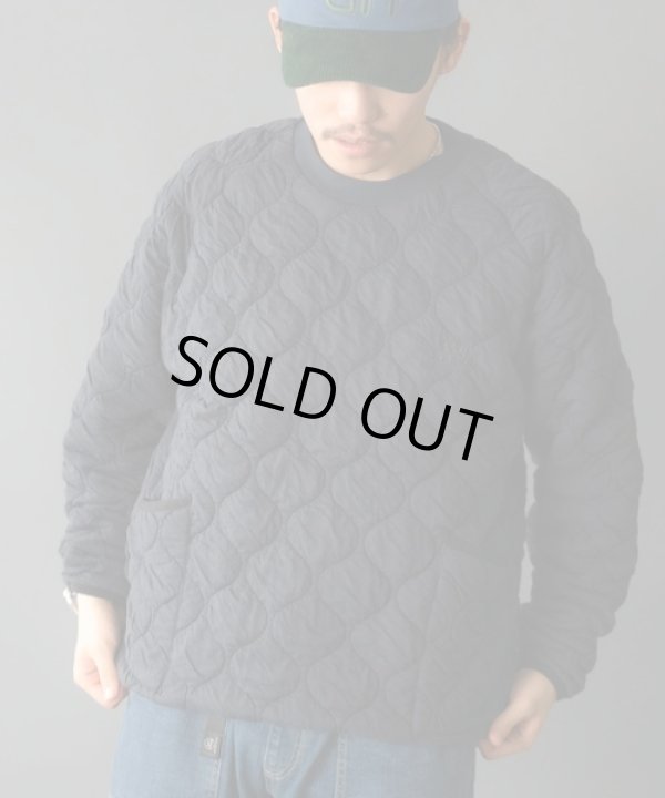 画像1: GYMMASTER/WAVE QULT CREW NECK  CHARCOAL