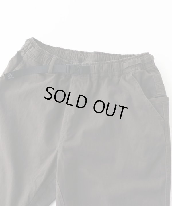 画像6: GYMMASTER/STRETCH TWILL TAPERED PANTS  BLACK