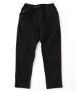 画像1: GYMMASTER/STRETCH TWILL TAPERED PANTS  BLACK