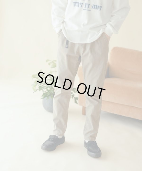 画像3: GYMMASTER/STRETCH TWILL TAPERED PANTS  BLACK