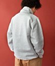 画像3: GYMMASTER/SWEAT HALF ZIP  GRAY.B