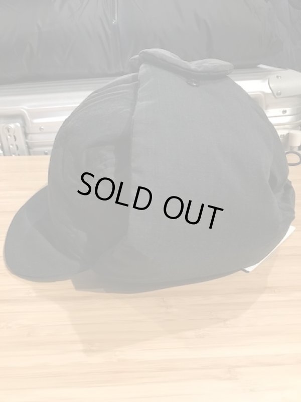 画像2: NANGA/TAKIBI RIPSTOP DOWN EAR FLAPCAP  BLACK