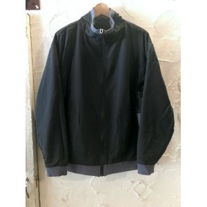 画像: (SALE 35%OFF)  REVO/NYLONxBOA STAND COLLER BLOUSON  BLACKxCHARCOAL