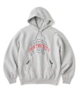 画像1: FTC/xPOP TRADING COMPANY COLLEGE PULLOVER HOODY GRAY