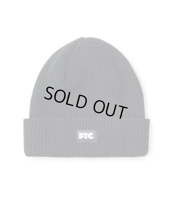 画像1: FTC/BOX LOGO BEANIE  BLACK