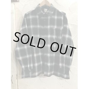 画像: REVO/OMBRE CHECK SHIRT  BLACK
