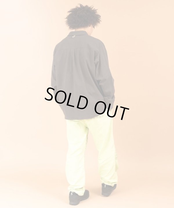 画像3: GYMMASTER/STRETCH TWILL SHIRT JKT  BLACK