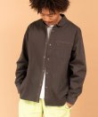 画像2: GYMMASTER/STRETCH TWILL SHIRT JKT  BLACK