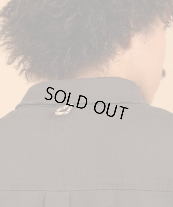 画像4: GYMMASTER/STRETCH TWILL SHIRT JKT  BLACK