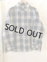 画像: REVO/HEAVY WEIGHT CHECK SHIRT  NAVY