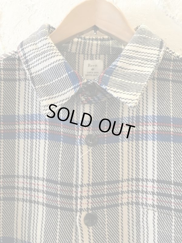 画像3: REVO/HEAVY WEIGHT CHECK SHIRT  NATURAL