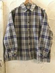 画像1: REVO/HEAVY WEIGHT CHECK SHIRT  NATURAL