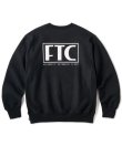 画像1: FTC/SF CITY CREWNECK  BLACK