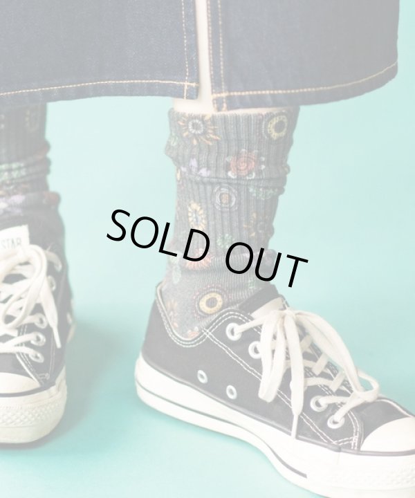 画像2: GYMMASTER/HAPPY PAINT CREW SOX  FLOWER