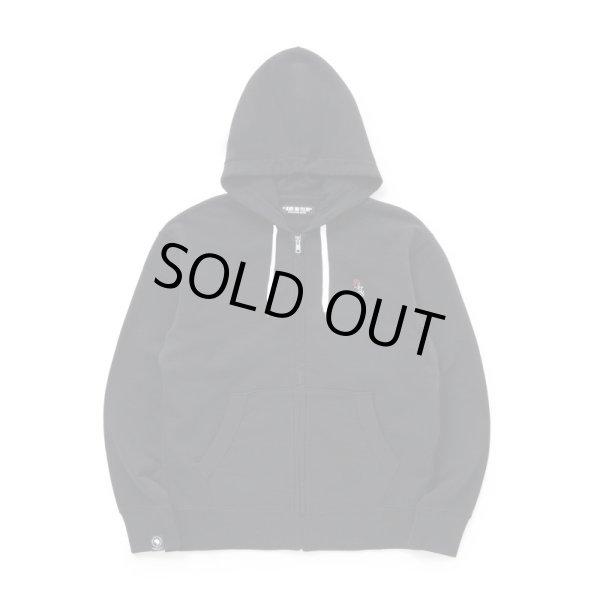 画像1: RATS/ZIP HOODIE  BLACK