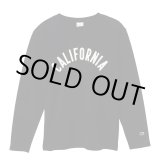 画像: CHAMPION/LONG SLEEVE T CALOFORNIA  BLACK