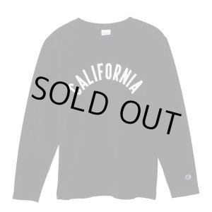 画像: CHAMPION/LONG SLEEVE T CALOFORNIA  BLACK