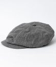 画像1: BELAFOTE/RT PEAKY HAT SOLT&PEPPER BLK CHAMBRAY