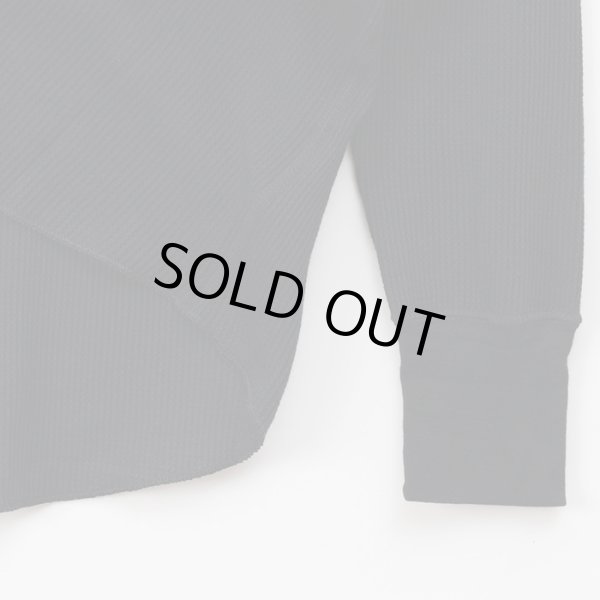 画像5: HANES/CREW NECK L.SLEEVE THERMAL  GRAY
