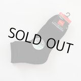 画像: HANES/QUARTER 3ｐ SOCKS  BLACK