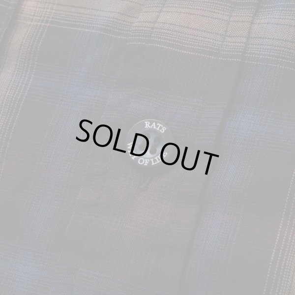 画像5: RATS/OMBRE CHECK SHIRTS  BLACK