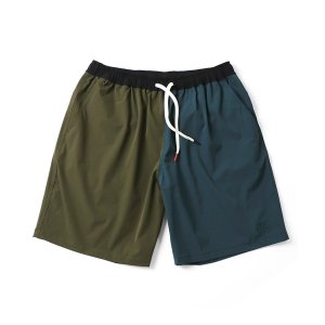 画像: GYMMASTER/COMFY NYLON SHORTS  OLIVE CRZ