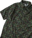 画像1: (再入荷)  GYMMASTER/UL GRID HAPPY PAINT SS SHIRTS  PLANT
