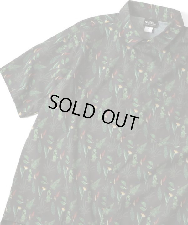 画像1: (再入荷)  GYMMASTER/UL GRID HAPPY PAINT SS SHIRTS  PLANT