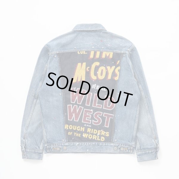 画像1: RATS/3RD TYPE STUDS DENIM JACKET  INDIGO