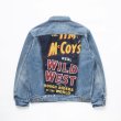画像1: RATS/3RD TYPE PRINT DENIM JACKET  INDIGO
