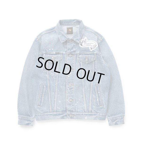 画像2: RATS/3RD TYPE PRINT DENIM JACKET  INDIGO