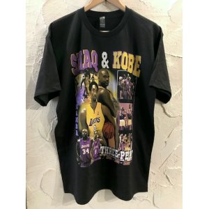 画像: THREADE ON DEMAND/SHAQ&KOBE S/S T  BLACK