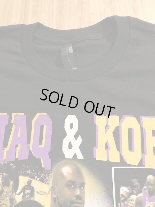 画像4: THREADE ON DEMAND/SHAQ&KOBE S/S T  BLACK