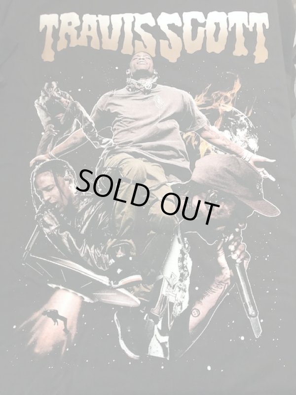 画像3: ROCK OFF/TRAVIS SCOTT S/S T  BLACK