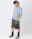画像2: GYMMASTER/STRETCH HERRINGBONE  SHORTS  OLIVE CRZ