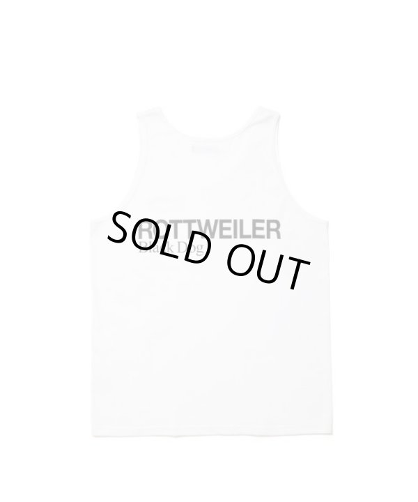 画像1: ROTTWEILER/2LINE TANK TOP  WHITE