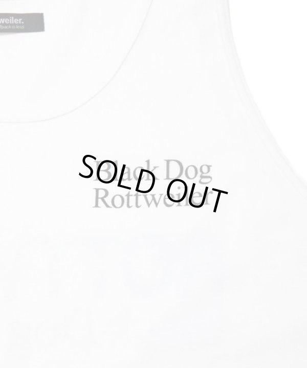 画像3: ROTTWEILER/2LINE TANK TOP  WHITE
