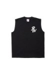 画像2: ROTTWEILER/RW NO SLEEVE T  BLACK