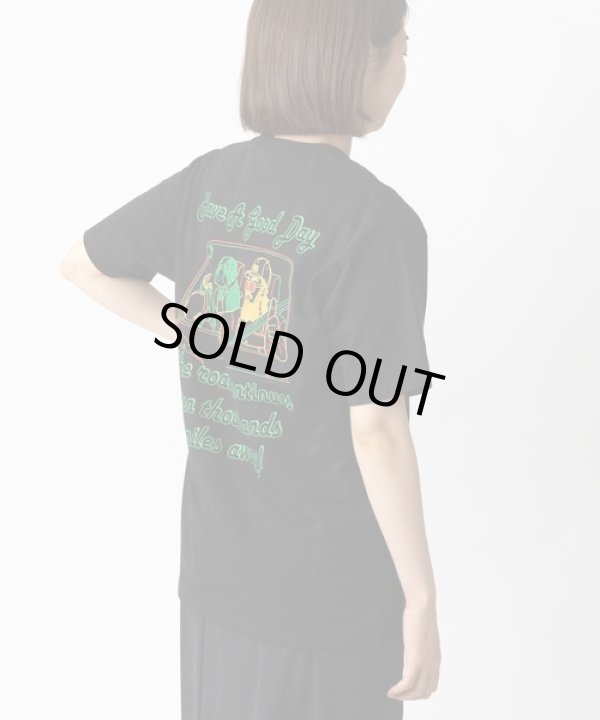 画像3: GYMMASTER/GOOD DAY EMBROIDERY T  CHARCOAL