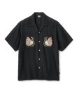 画像1: FTC/PHEASANT RAYON SHIRT  BLACK