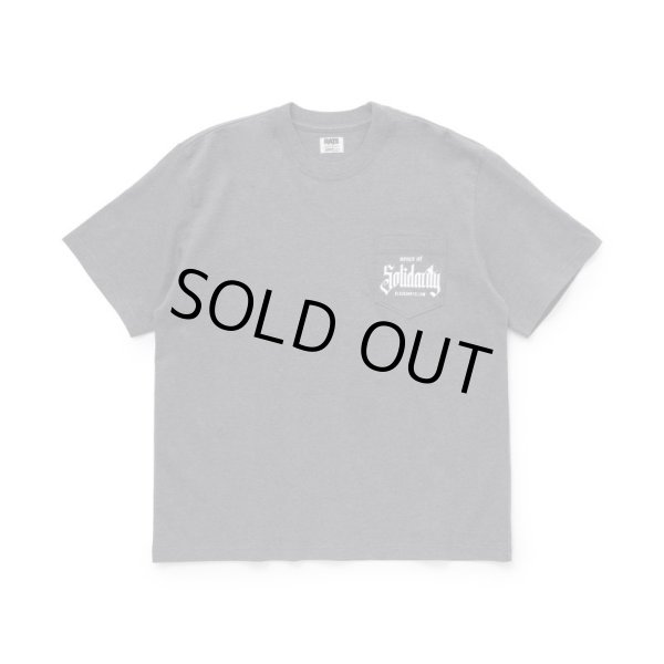 画像1: (店頭在庫分) RATS/SOLIDARITY POCKET T  CHARCOAL