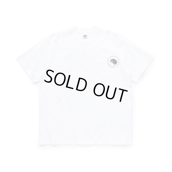 画像1: (店頭在庫分) RATS/CIRCLE POCKET T  WHITE