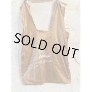画像: NANGA/POCKETABLE ECO BAG  GOLD