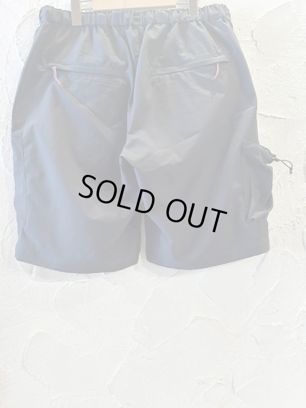 画像2: NANGA/DOT AIR UTILITY PK CARGO SHORTS  BLACK(CHARCOAL)