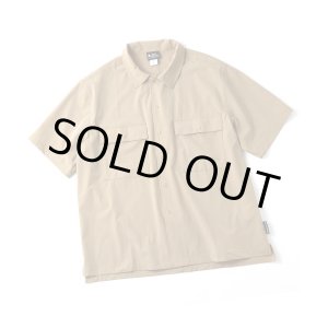 画像: GYMMASTER/COMFY NYLON SHIRT  BEIGE
